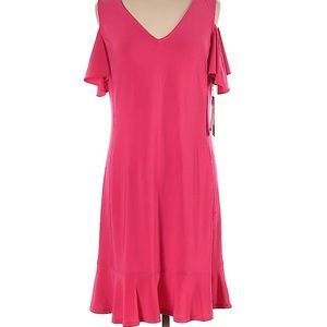 KARL LAGERFELD Bright Peony Dress Sz 10. NWT